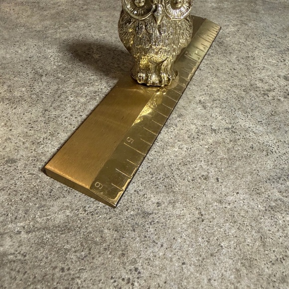 6”Brass Ruler - Picture 3 of 4